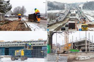 Žiema darbininkų namo nevaro: šiemet dar žadama nemažai ką nuveikti