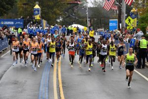 Rusijos ir Baltarusijos bėgikai negalės dalyvauti Bostono maratone