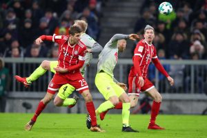 Bundeslyga: R. Lewandowskis atnešė dar vieną pergalę „Bayern“