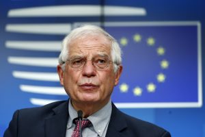 J. Borrellis vyks į Skopję, bet su S. Lavrovu nesusitiks