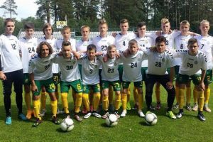 Lietuvos 16–mečių futbolo rinktinė pralaimėjimu pradėjo turnyrą Maskvoje