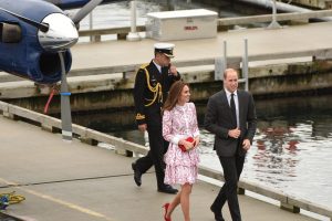 Princas Williamas su žmona apsilankė Vankuveryje