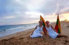 „Tautiška giesmė“ kelionę aplink pasaulį baigė Havajuose