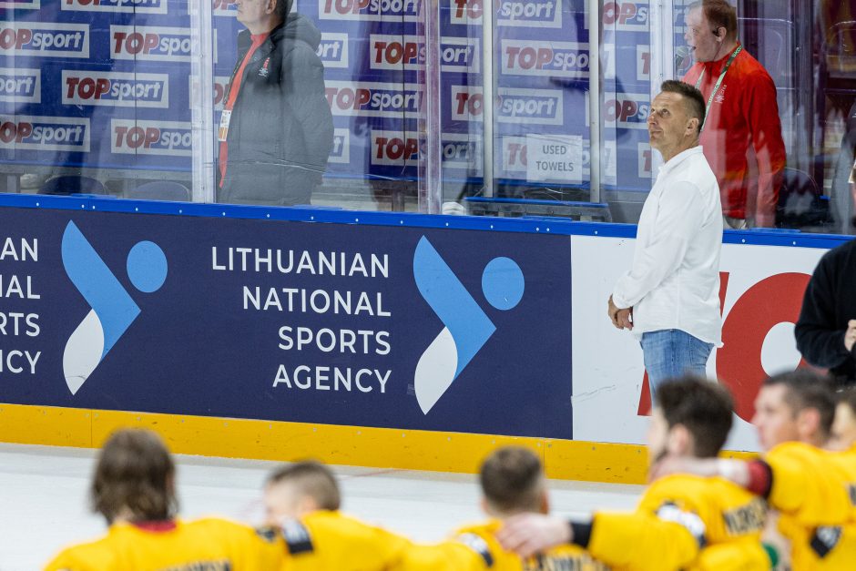 Ledo ritulio rungtynės: Lietuva – Kinija (3:0)