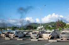 Pareigūnas: Prancūzija nebekontroliuoja kai kurių Naujosios Kaledonijos rajonų
