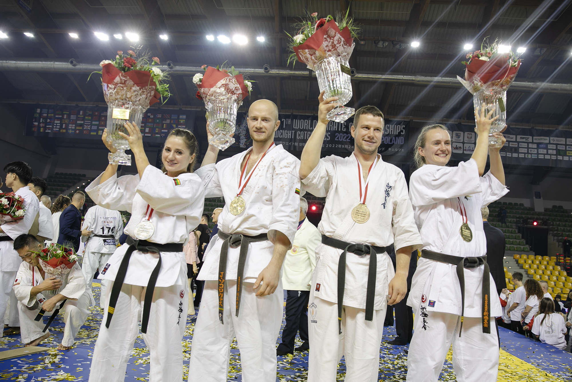 Złoty dzień w historii Lietuvos karate