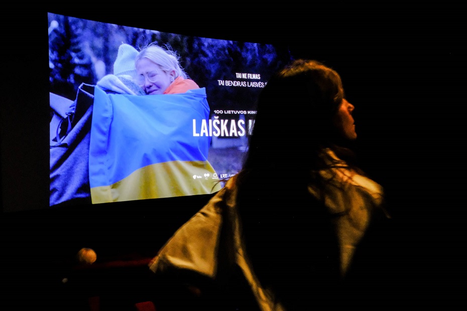 Projekcja filmu dokumentalnego „List do Ukrainy: Razem – ku zwycięstwu”.
