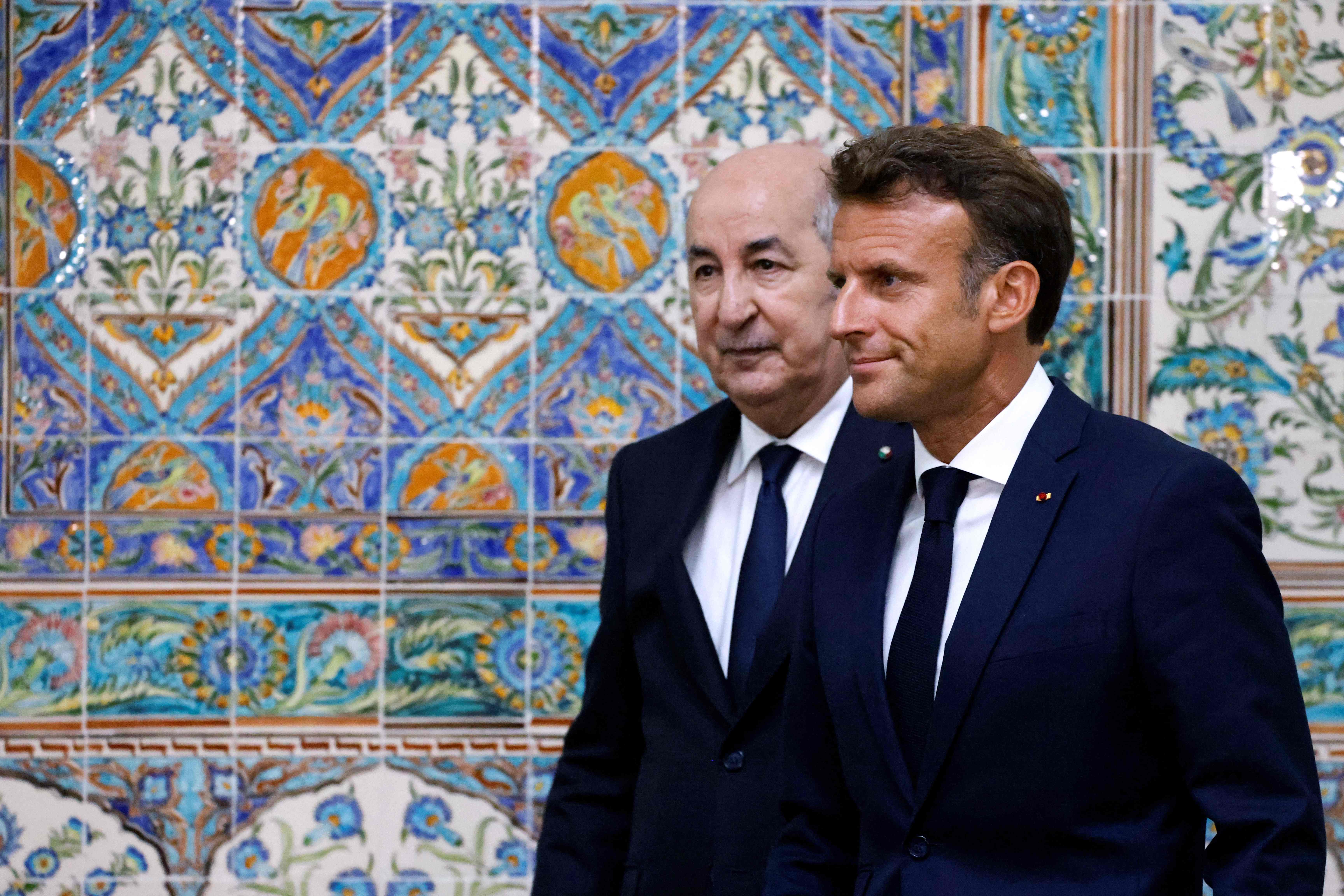 E. Macron: L’Algeria sta aiutando l’Europa a diversificare le sue fonti di approvvigionamento di gas