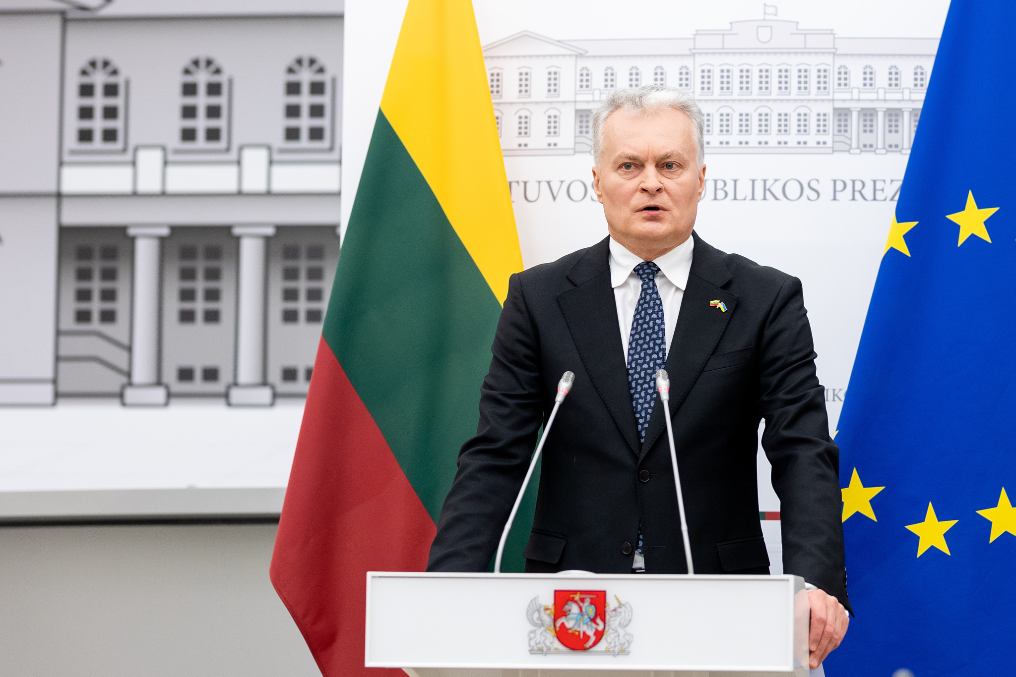 G. Nausėda – o roli Litwy w członkostwie Ukrainy w UE: tym razem byliśmy złoczyńcami