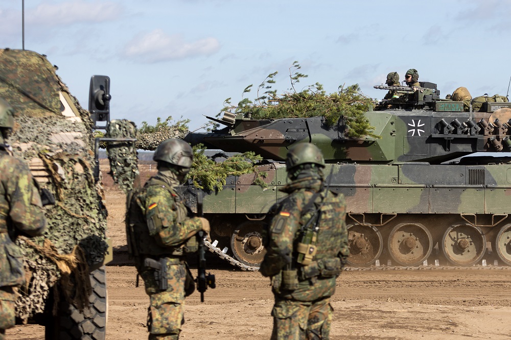 En ny rotasjon av NATO-bataljonen begynte tjeneste i Litauen