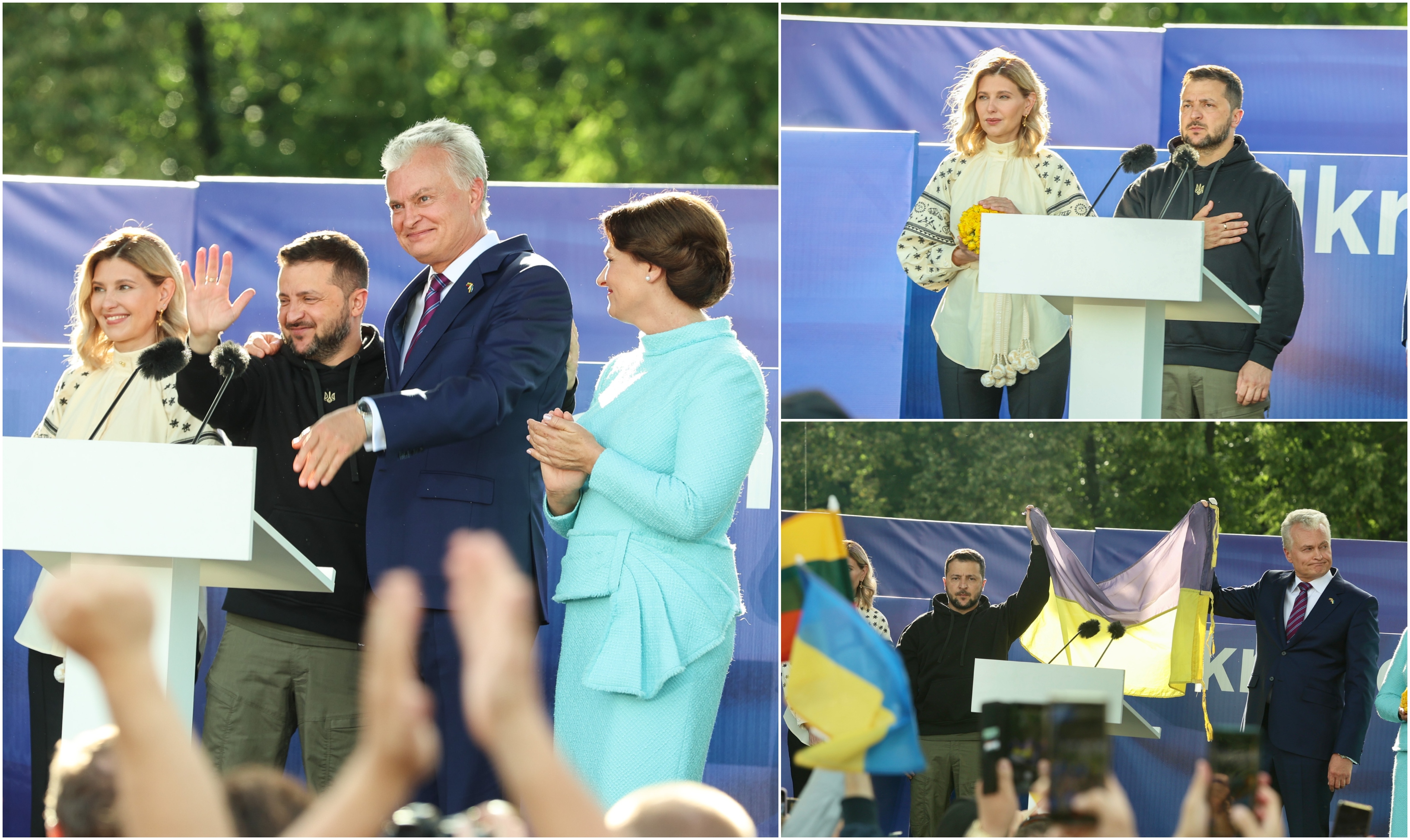 W Wilnie W. Żeleński zwrócił się do narodu litewskiego: Ukraina będzie bronić zarówno ich, jak i waszej wolności