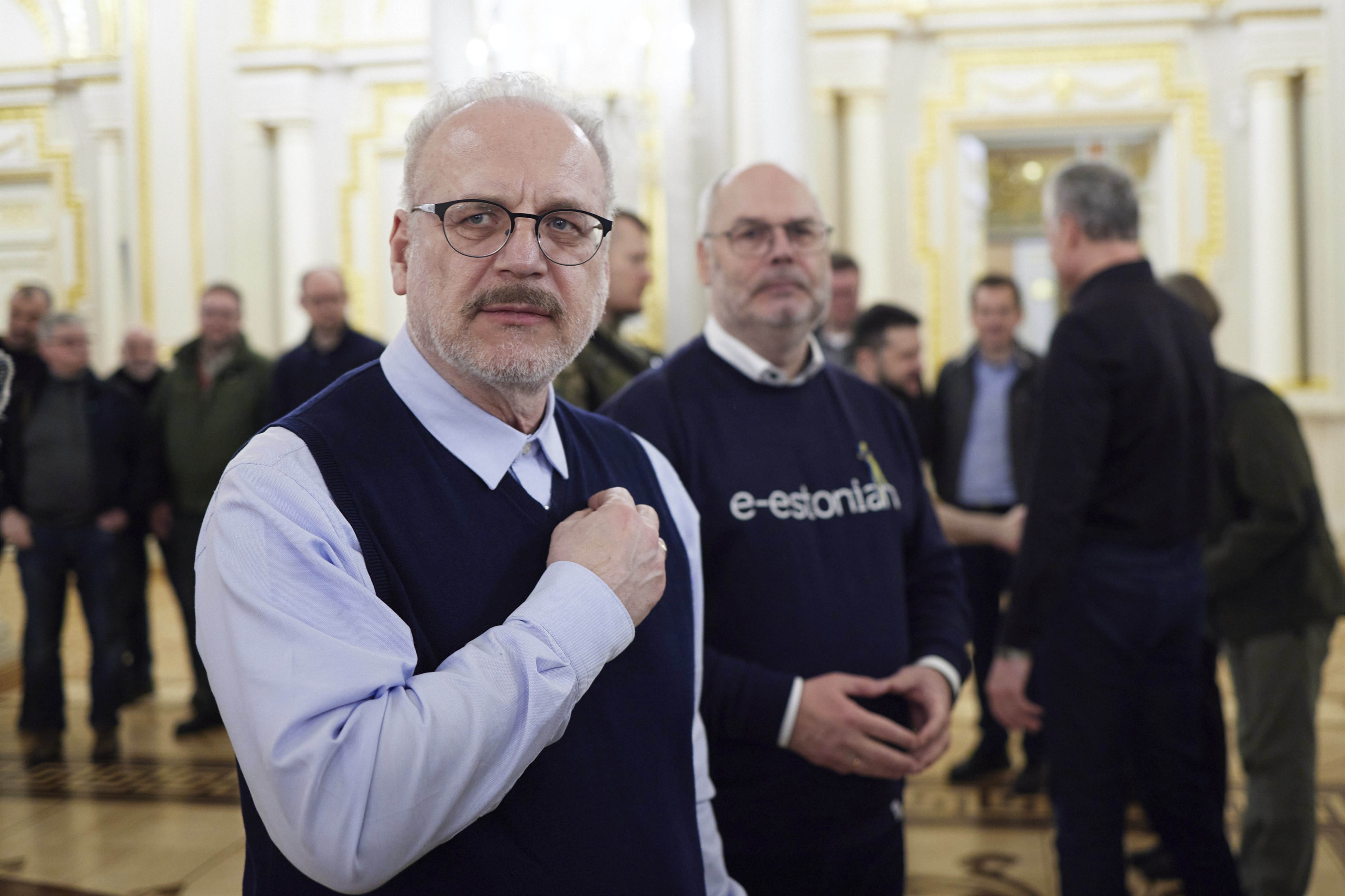 Prezydent Łotwy po wizycie w Kijowie: nazwałbym to ludobójstwem