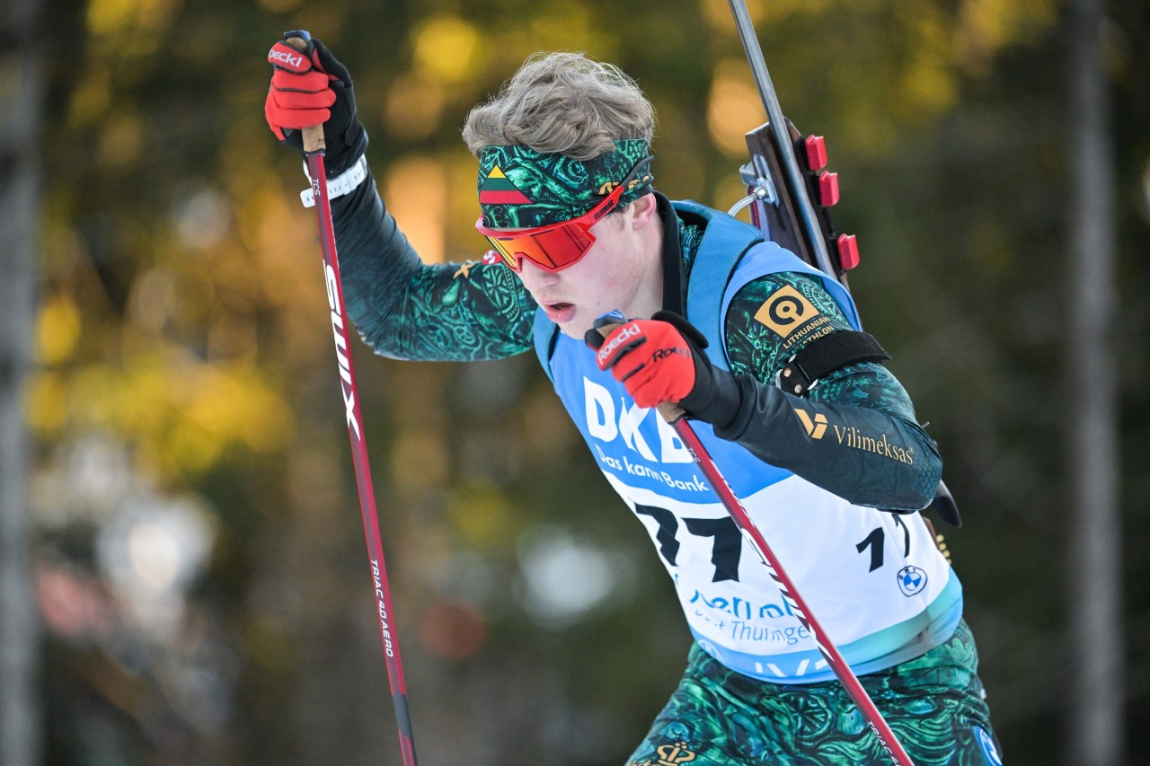 Mr. Fomins karriererekord på verdensmesterskapet i skiskyting i Sverige