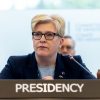 Premjerė: perėmus pirmininkavimą ET Ministrų komitetui prioritetas – parama Ukrainai