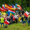 Prieš Europos Parlamento rinkimus ūkininkai Briuselyje surengė protestą