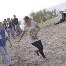 KVK studentai linksminosi „fuksų“ stovykloje