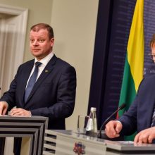 Lietuvos ir Latvijos premjerų požiūris dėl šauktinių – skirtingas