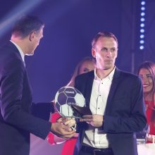 Geriausias Lietuvos futbolininkas F. Černychas: maniau, kad laimės A. Novikovas