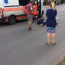 Po konflikto autobuse piliečiui prireikė medikų