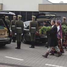 Į Lietuvą perlaidojimui atgabenti M. Biržiškos palaikai