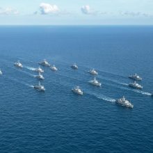 Lietuvos karinis laivas dalyvavo NATO pratybose