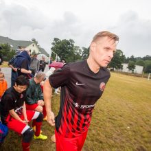 Žaidėjams „kalti golus“ linkėjęs V. Matijošaitis: Kaunas tikrai neabejingas futbolui