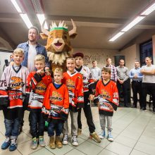 „Kaunas Hockey“ į pirmąjį susitikimą subūrė esamus ir būsimus ledo ritulio mėgėjus