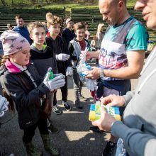 „Kaunas tvarkosi“: miestą ir jo parkus švarino ir darželinukai