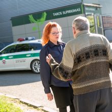 „Aro“ pareigūnai baigė operaciją prekybos centre „Molas“