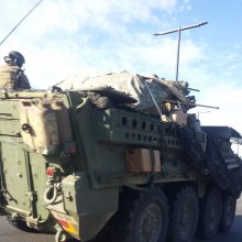 Fiksuoja skaitytojai: Karmėlavoje ir magistralėje – NATO karių technika