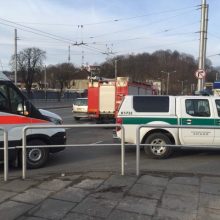 Kas melagingai pranešė apie sprogmenį Kauno stotyje?