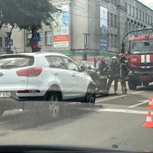 Kaune šeštadienį pasipylė avarijos