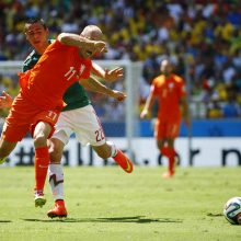Pasaulio futbolo čempionatas: Meksika - Nyderlandai