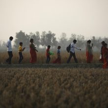 Hinduistų šventė Barijarpuro kaime