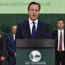 Rinkimai Britanijoje: D. Cameronas švenčia pergalę