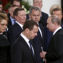 Rusijos politikos elitas atsisveikina su ekspremjeru J. Primakovu