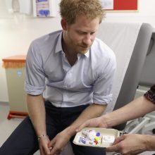 Pavyzdys: britų princas Harry pasidarė ŽIV testą