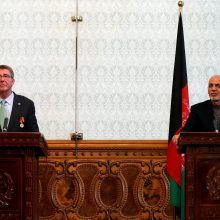 Gynybos sekretorius: JAV yra ir bus įsipareigojusi Afganistanui