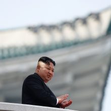 Šiaurės Korėja pasauliui demonstravo savo karinę galią