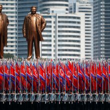Šiaurės Korėja pasauliui demonstravo savo karinę galią