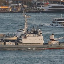 Juodojoje jūroje nuskendo Rusijos karo laivas 
