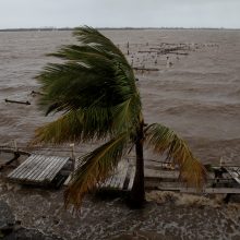 Puerto Riką niokoja „šimtmečio audra“ tapęs uraganas „Maria“