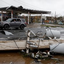 Puerto Riką niokoja „šimtmečio audra“ tapęs uraganas „Maria“