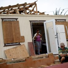 Iš uragano nuniokoto Puerto Riko evakuojami tūkstančiai žmonių