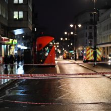Londono centre dėl dujų nuotėkio evakuota beveik 1,5 tūkst. žmonių