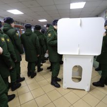 Rusijos prezidento rinkimai: V. Putinas užsitikrino ketvirtąją kadenciją