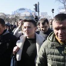 Ukrainoje sulaikyta N. Savčenko