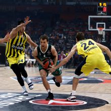 Eurolygos pusfinalyje „Žalgiris“ nusileido „Fenerbahce“ krepšininkams