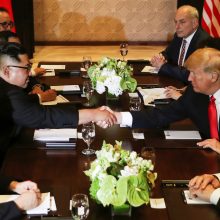 Kas įvyko per istorinį D. Trumpo ir Kim Jong Uno susitikimą?