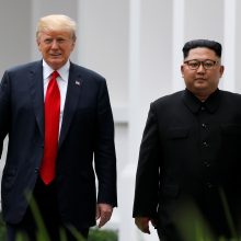 Kas įvyko per istorinį D. Trumpo ir Kim Jong Uno susitikimą?